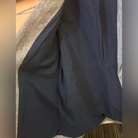 🎬🎬🎬EUC Everlane The Linen Oversized Blazer Size 12 🎬🎬🎬 - Picture 13 of 13
